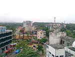 Durgapur City Centre aerial view